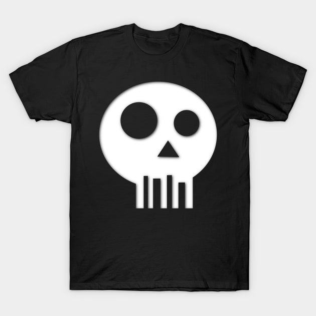 Shadow Skull T-Shirt by cannibaljp